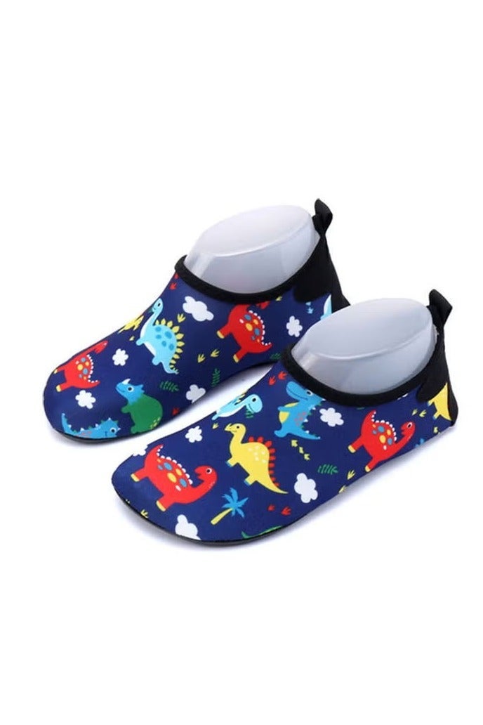 رونق حذاء بحر مائي كاجوال ملون، مقاس 23-22، مثالي للسباحة والغطس والرياضات المائية، سريع الجفاف ومانع للانزلاق. حذاء مياة . جوارب سباحة .مستلزمات السباحة - Image 1